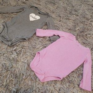 Carter's Long Sleeve Onesie Set
